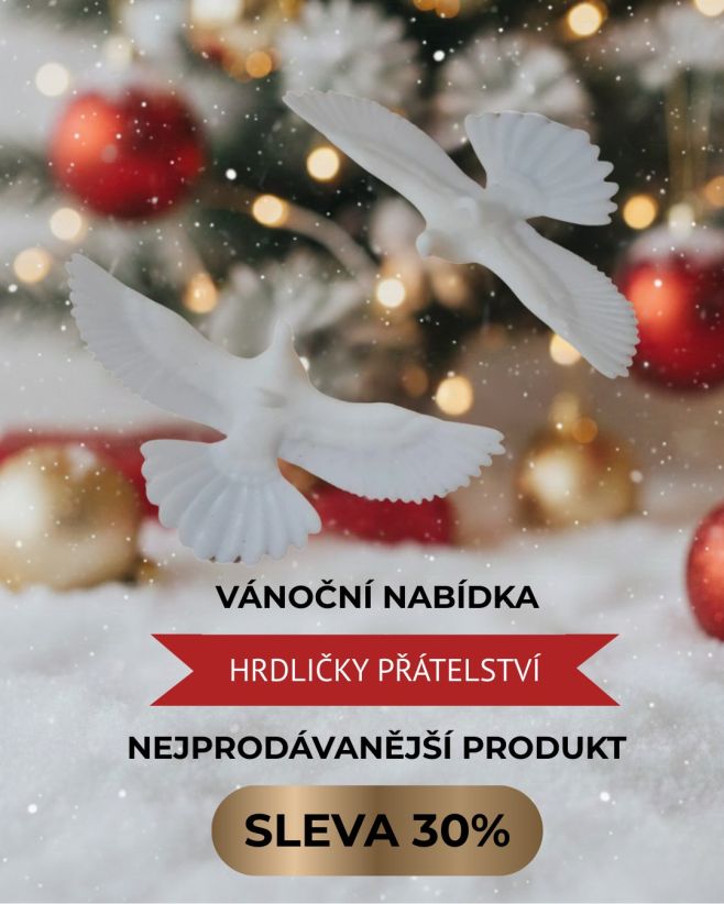 Hrdličky přátelství ✨ Dvě krásné figurky — jednu si necháš, druhou daruješ — jako symbol trvalého přátelství a vzájemné...